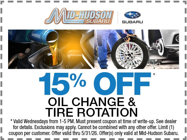 15% Off Oil Change & Tire Rotation
