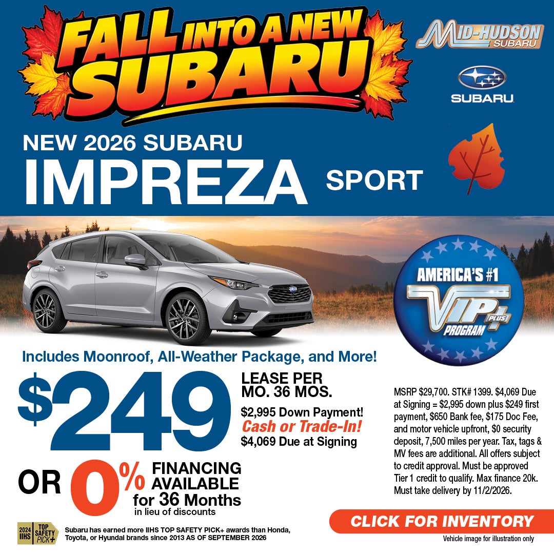 2026 Subaru Impreza