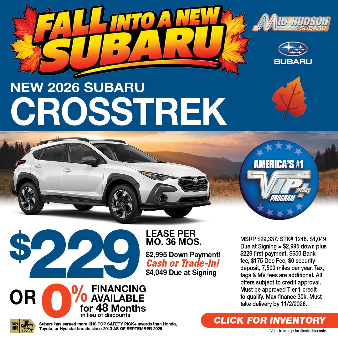 2026 Subaru Crosstrek