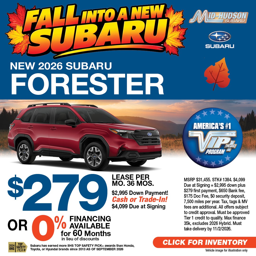 2026 Subaru Forester